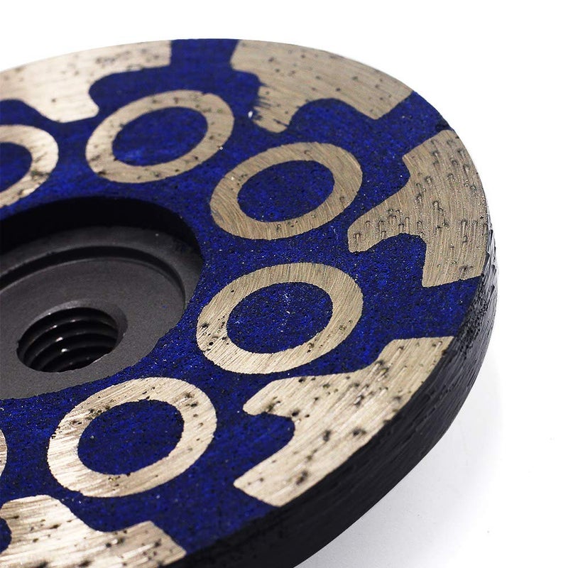 YIJING 4" Diamond Cup Wheel Resin Diamond Grinding Wheel Coarse Grit with Thread 5/8â€œ-11 for Grinding Stone Concrete and Tiles. - Image 5
